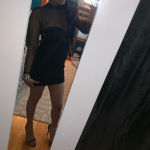 Mini Black and Gold dress